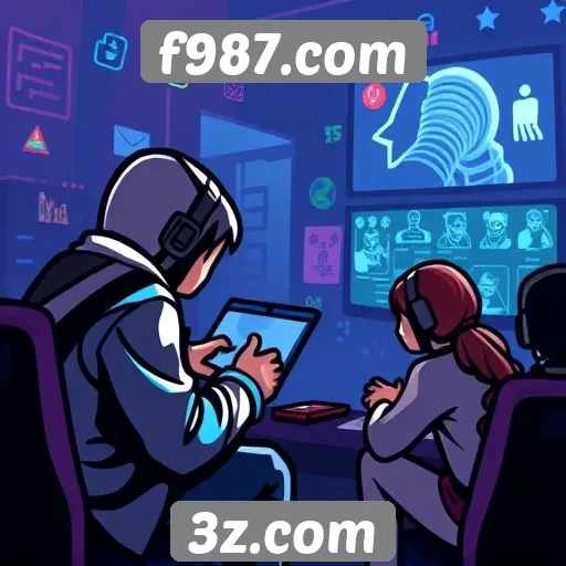 Recursos de comunidade no site de jogos f987.com