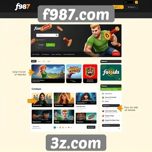 Avaliação da interface do usuário no f987.com